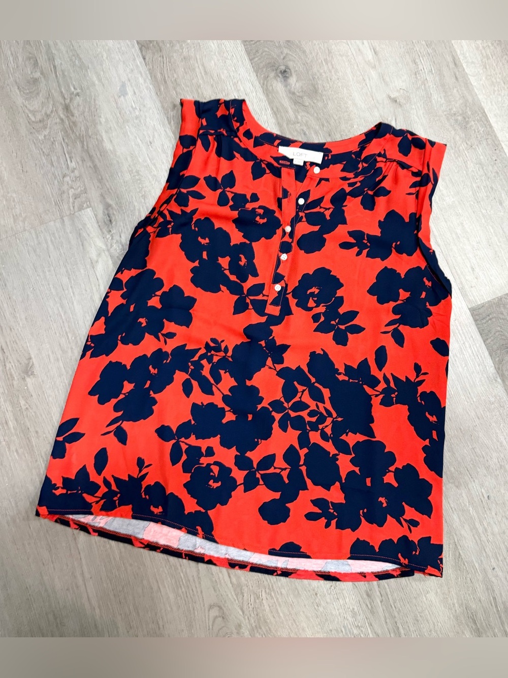 •LOFT• FLORAL BLOUSE
